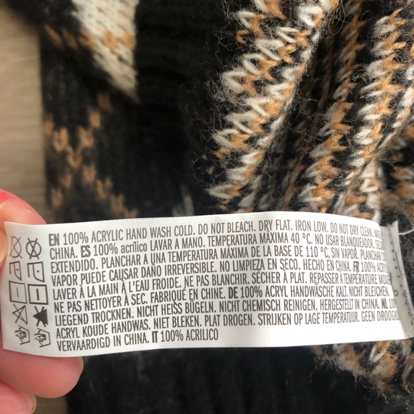 Retro Argyle Sweater (NWOT) - Picture 5 of 5